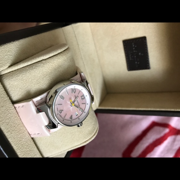 Authentic Louis Vuitton tambour vernis watch - Picture 5 of 8
